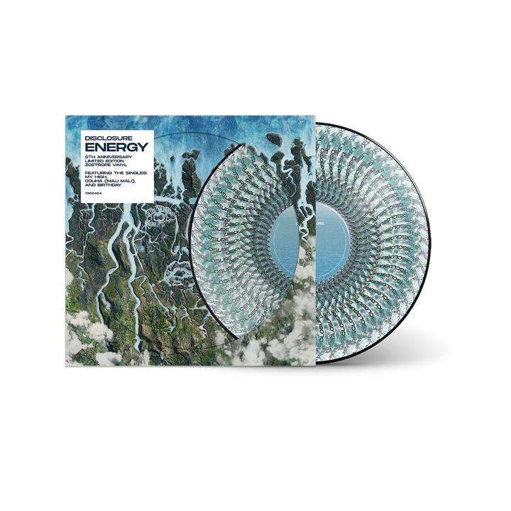 Energy (5th Anniversary Edition Zoetrope Vinyl) - By: Disclosure