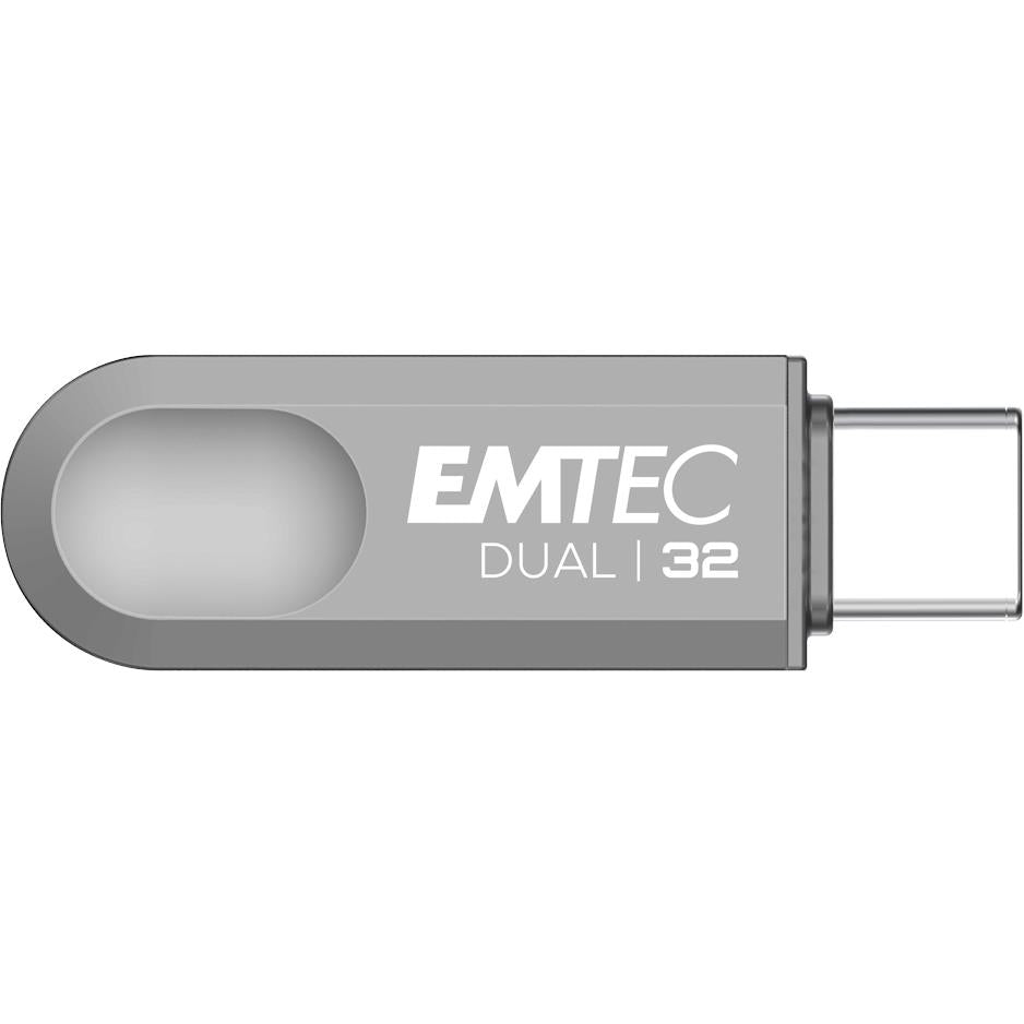 Emtec D280 Dual Drive USB Type-C Flash Drive (32GB)