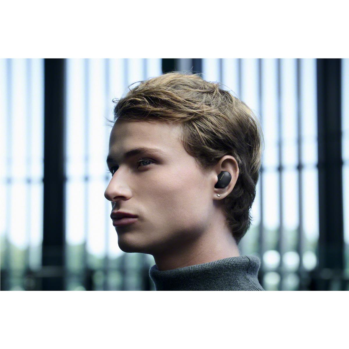 Sony WF-1000XM6 truly wireless noise cancelling earbuds in black with charging case, image 12 - In-Ear Headphones & Earbuds at Tech Supply Shed NZ