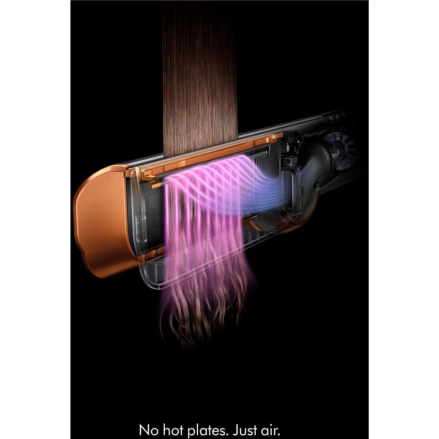 Dyson Airstrait™ straightener and dryer (Ceramic Apricot / Topaz)