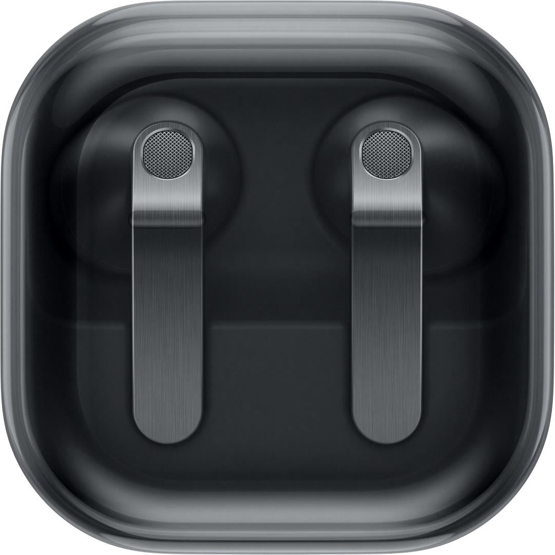 Samsung Galaxy Buds4 true wireless noise cancelling earbuds in black with charging case, image 4 - In-Ear Headphones & Earbuds at Tech Supply Shed NZ