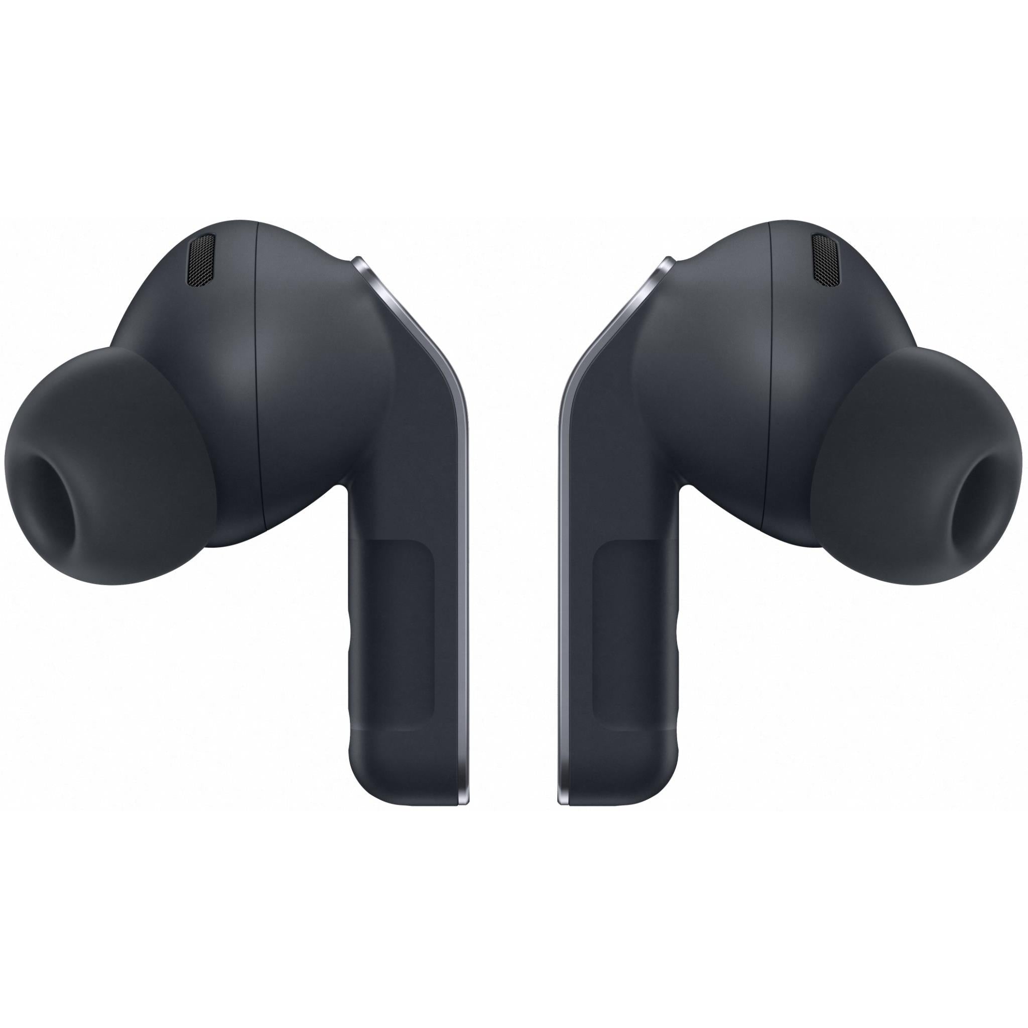 Samsung Galaxy Buds4 Pro true wireless noise cancelling earbuds in black with charging case, image 3 - In-Ear Headphones & Earbuds at Tech Supply Shed NZ