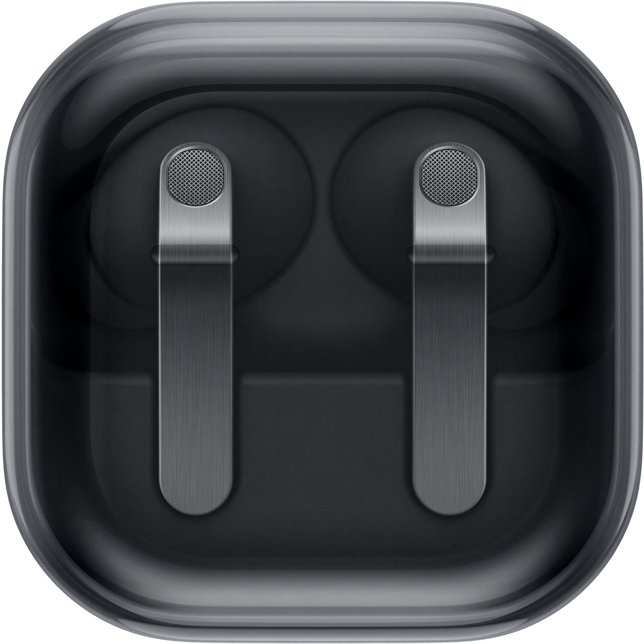Samsung Galaxy Buds4 Pro true wireless noise cancelling earbuds in black with charging case, image 4 - In-Ear Headphones & Earbuds at Tech Supply Shed NZ