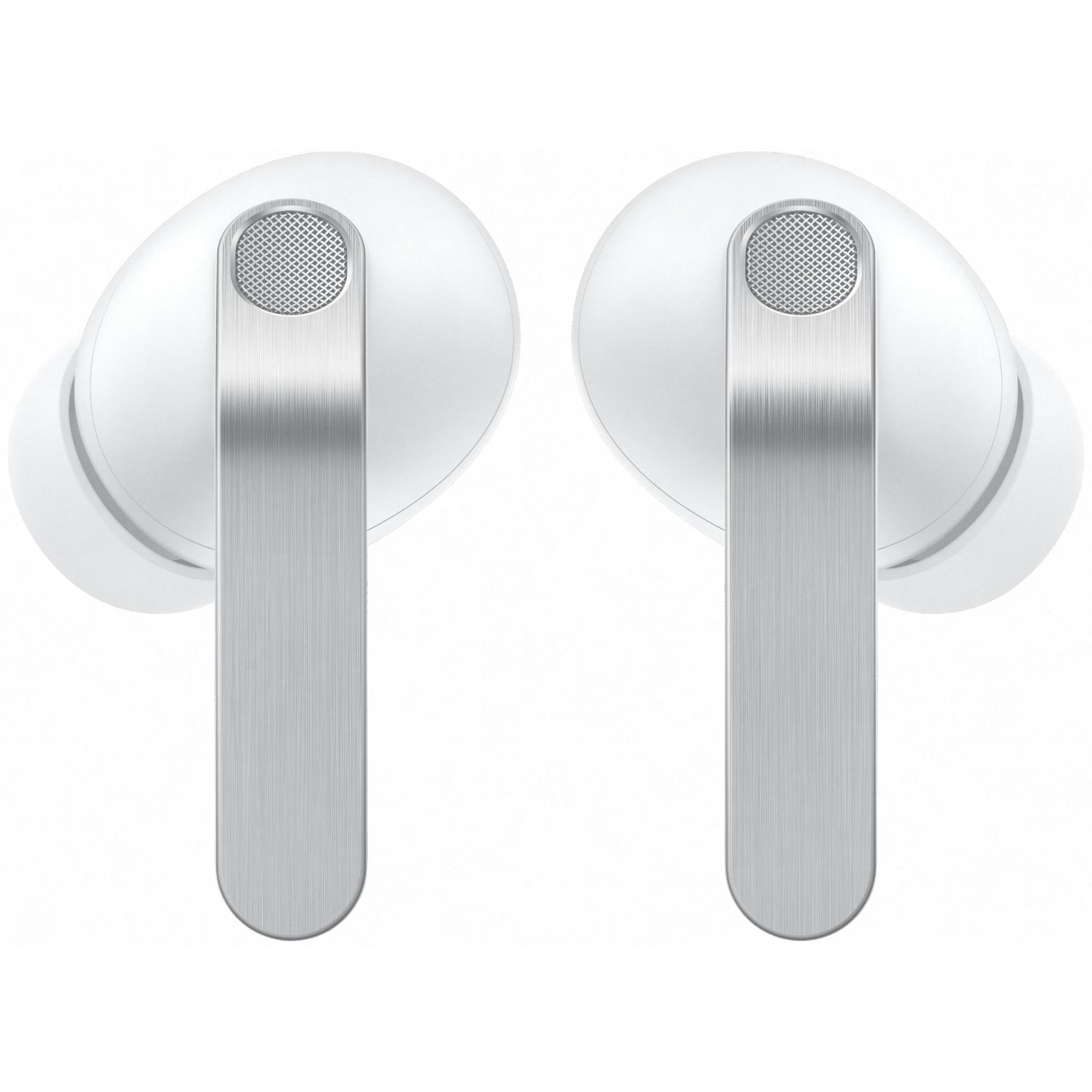 Samsung Galaxy Buds4 Pro true wireless noise cancelling earbuds in white with charging case - In-Ear Headphones & Earbuds at Tech Supply Shed NZ