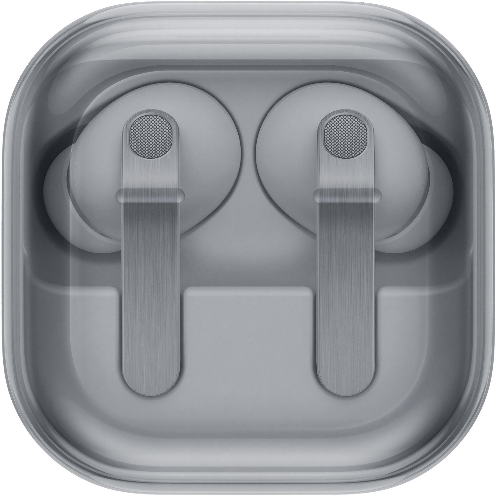 Samsung Galaxy Buds4 Pro true wireless noise cancelling earbuds in white with charging case, image 4 - In-Ear Headphones & Earbuds at Tech Supply Shed NZ
