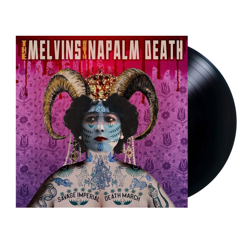 Savage Imperial Death March (Vinyl) - By: Melvins With Napalm Death