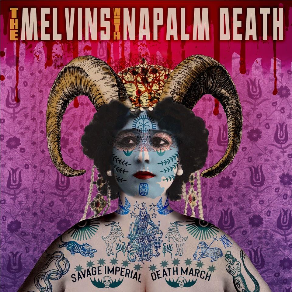 Savage Imperial Death March (Vinyl) - By: Melvins With Napalm Death