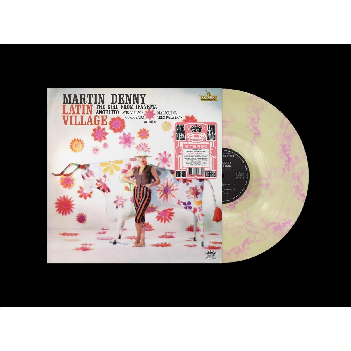 Latin Village (Floral Swirl Vinyl) - By: Martin Denny