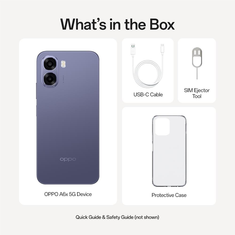 OPPO A6X 5G 128GB (Black Purple)