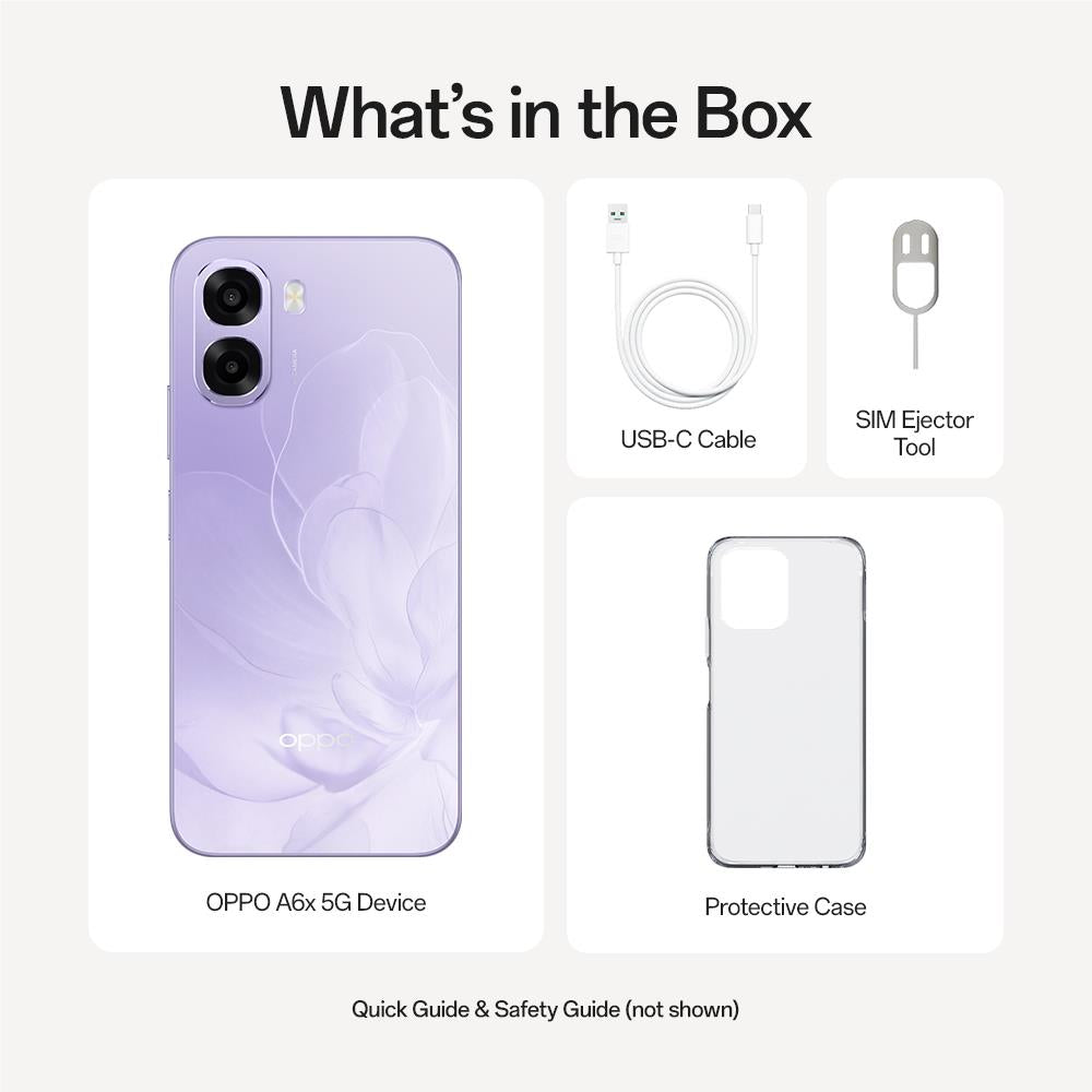 OPPO A6X 5G 128GB (Violet Purple)
