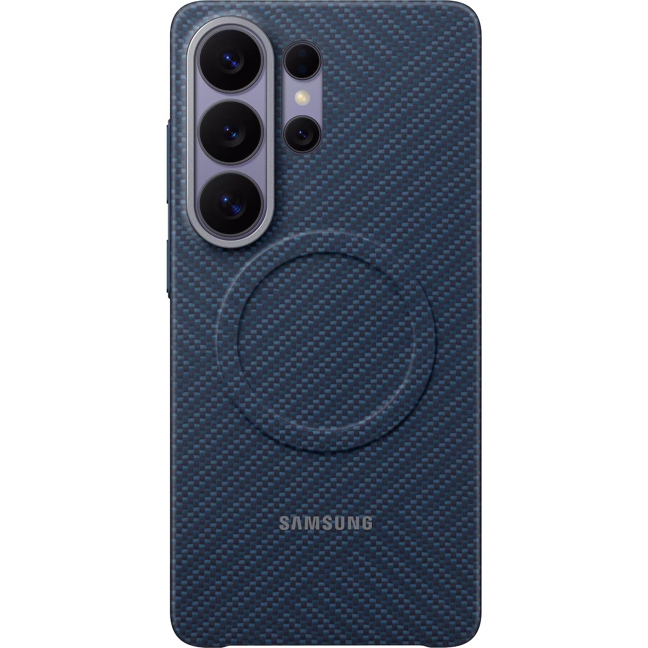 Samsung Carbon Magnet Case for Galaxy S26 Ultra in blue aramid - Phone Cases & Covers at Tech Supply Shed NZ