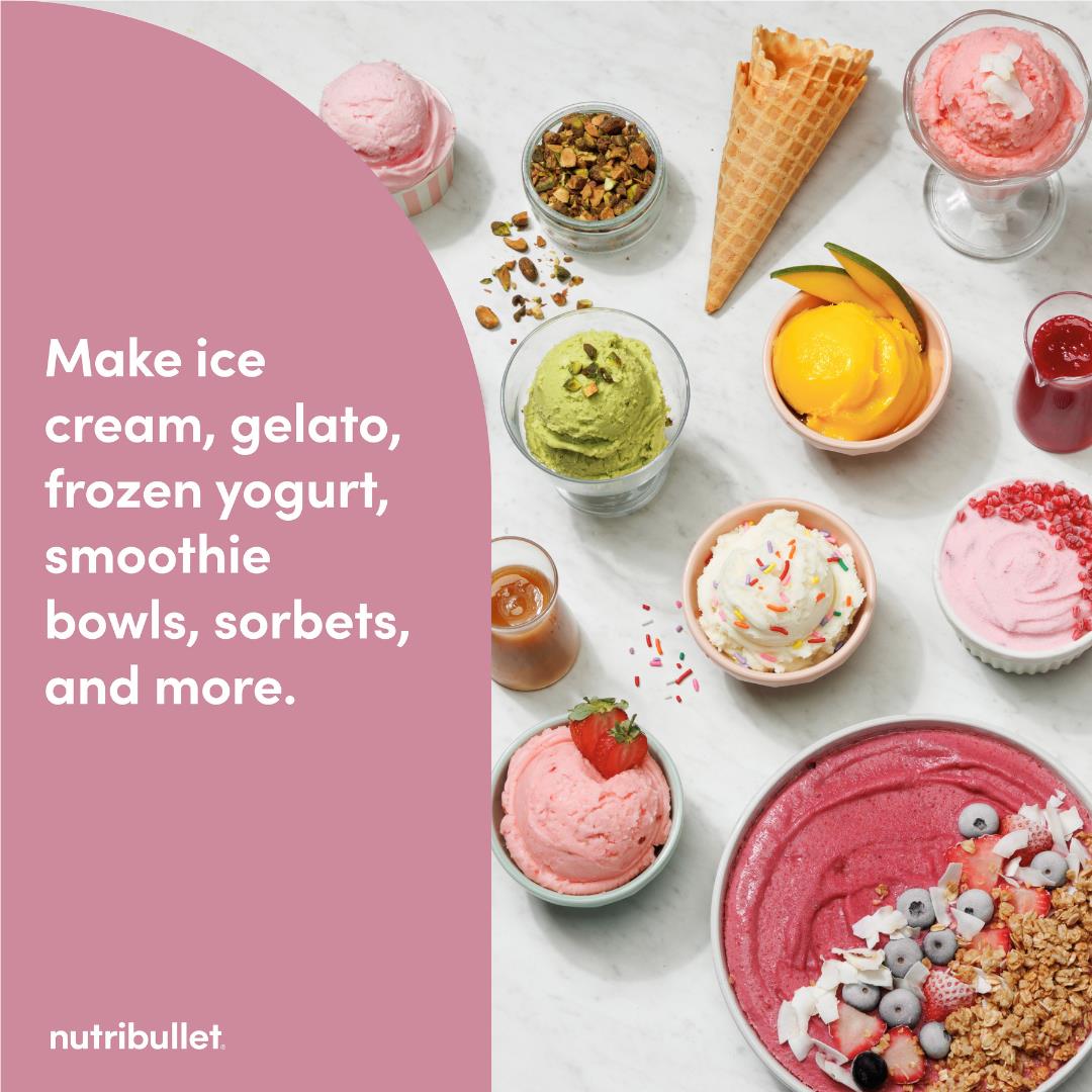NutriBullet Chill Ice Cream Maker