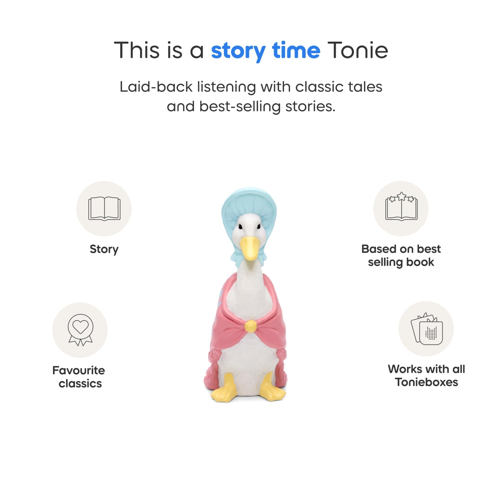 tonies Audio Character (Peter Rabbit - Jemima Puddle-Duck)