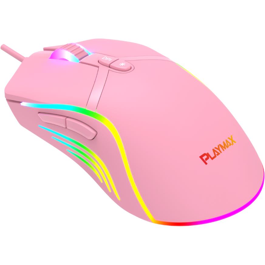 Playmax Pink Taboo RGB Mouse