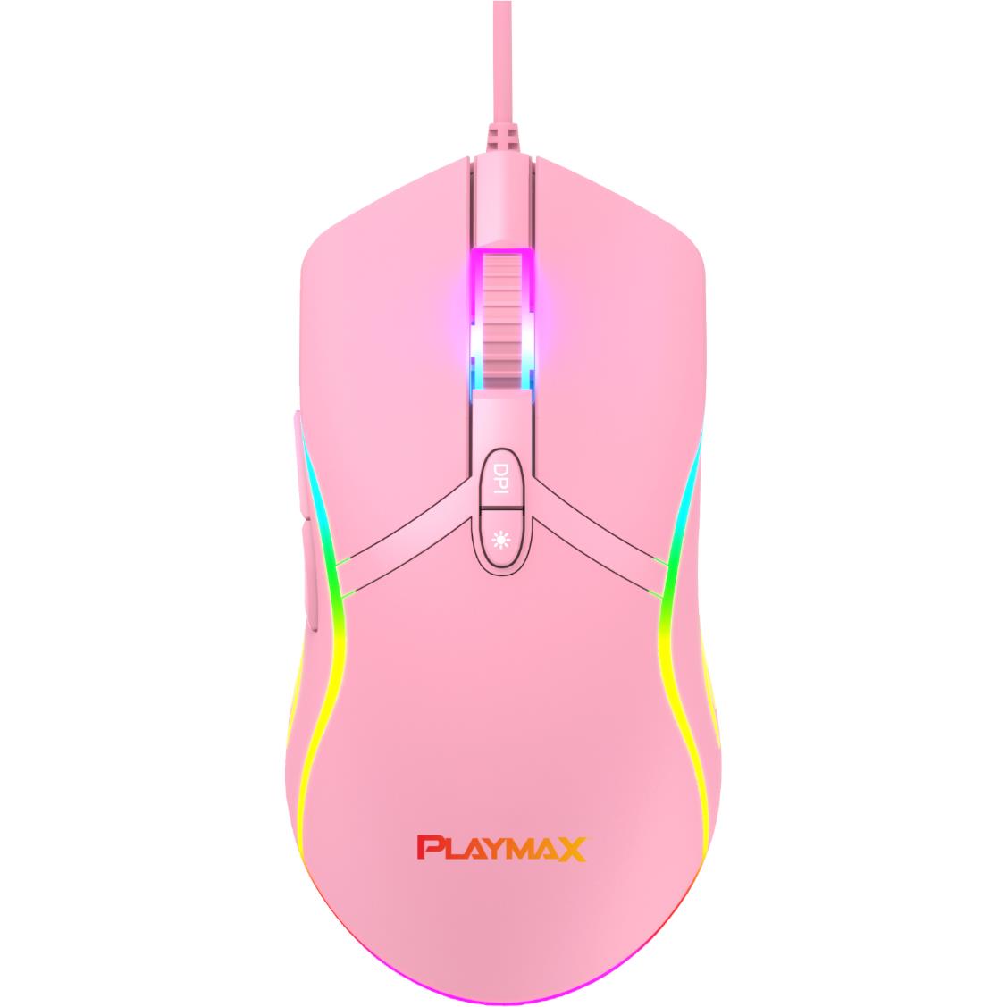 Playmax Pink Taboo RGB Mouse
