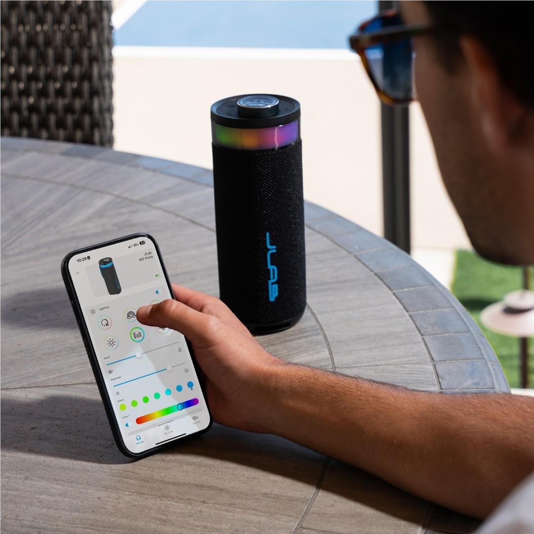 JLab Go Party Portable Bluetooth Speaker (Black)