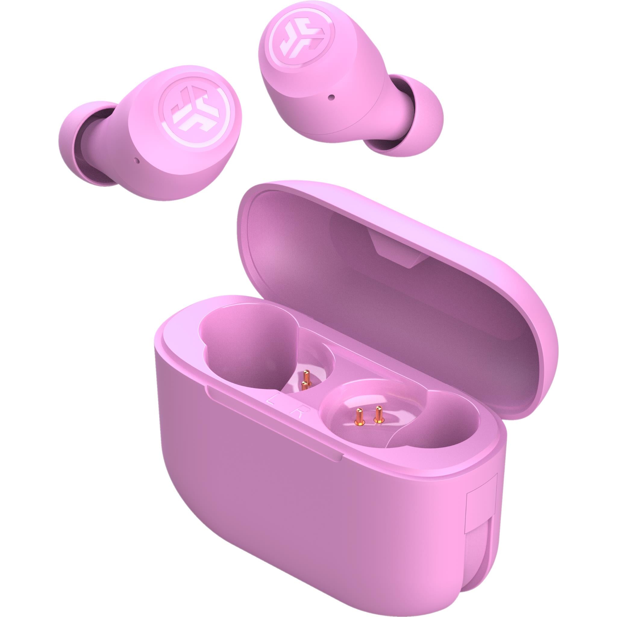 JLab Go Pop+ True Wireless Earbuds (Pink)