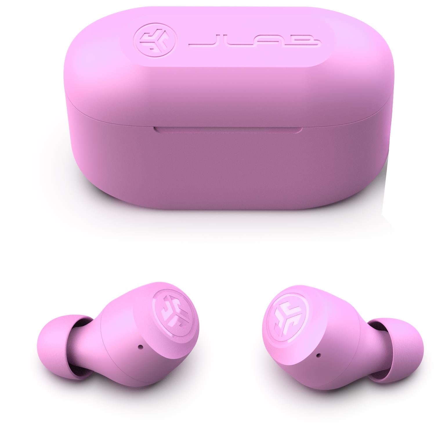 JLab Go Pop+ True Wireless Earbuds (Pink)