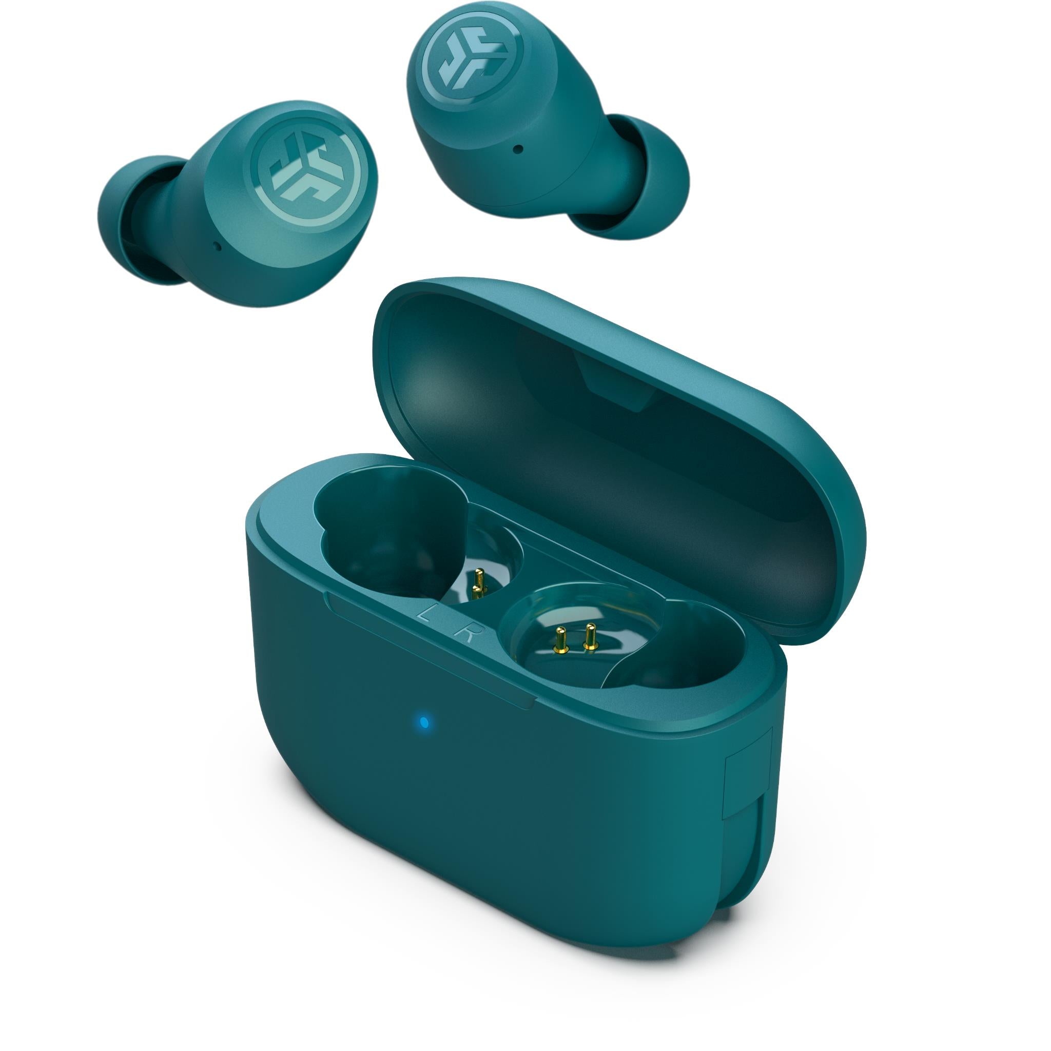 JLab Go Pop+ True Wireless Earbuds (Teal)