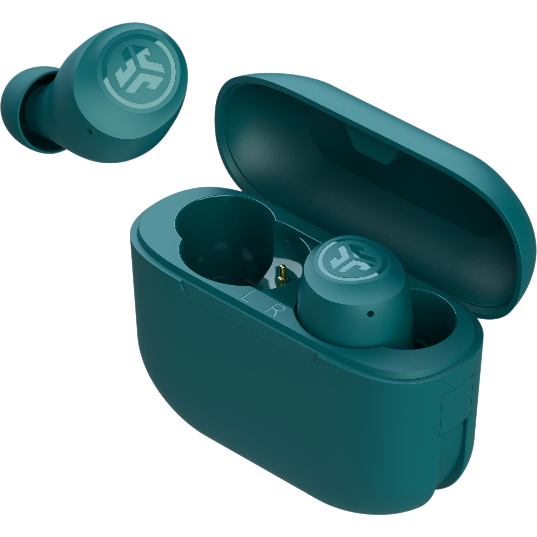 JLab Go Pop+ True Wireless Earbuds (Teal)