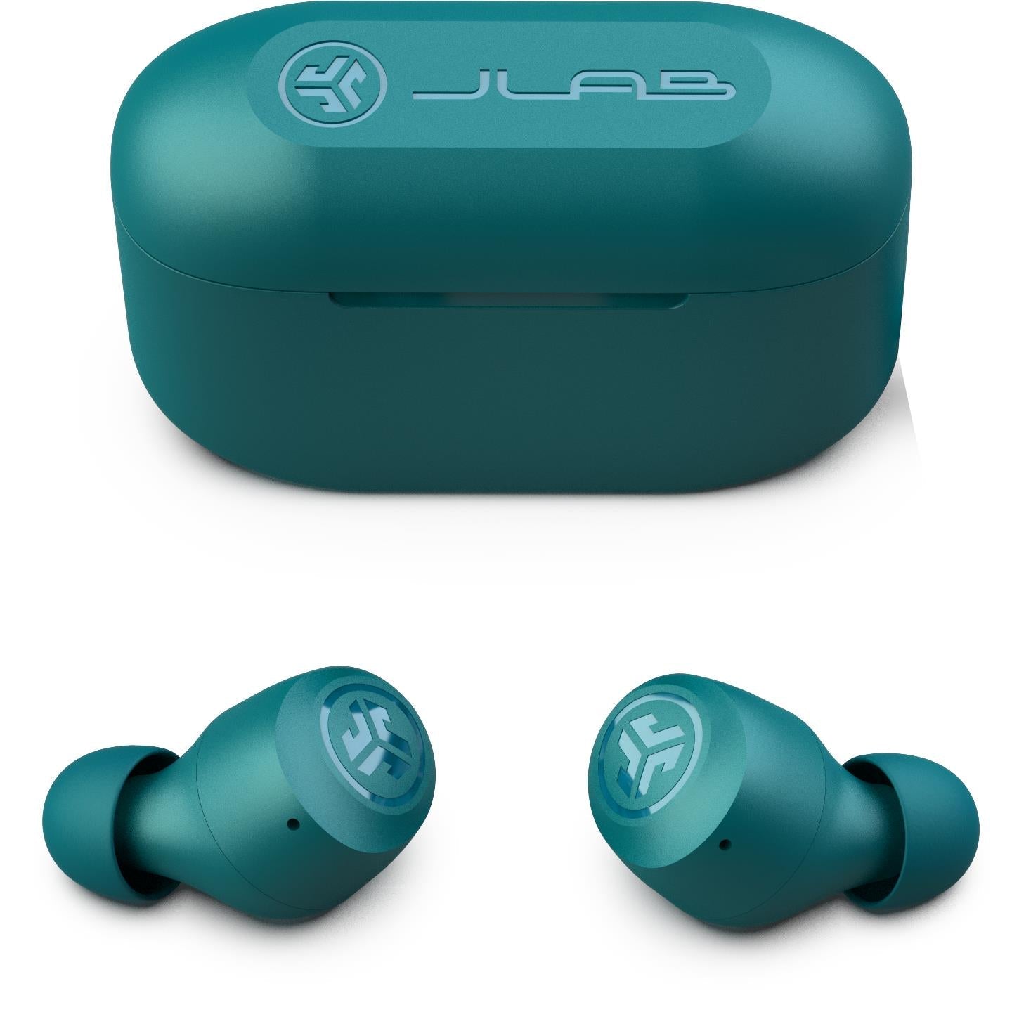 JLab Go Pop+ True Wireless Earbuds (Teal)