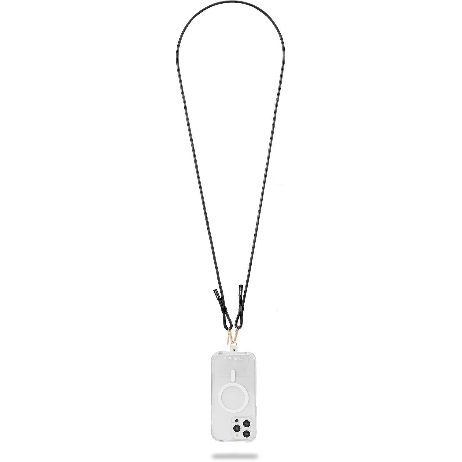 Case-Mate Crossbody Phone Strap (Black Rope)