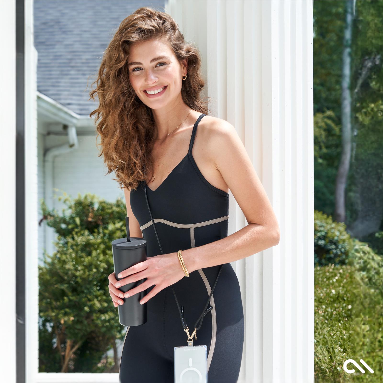 Case-Mate Crossbody Phone Strap (Black Rope)