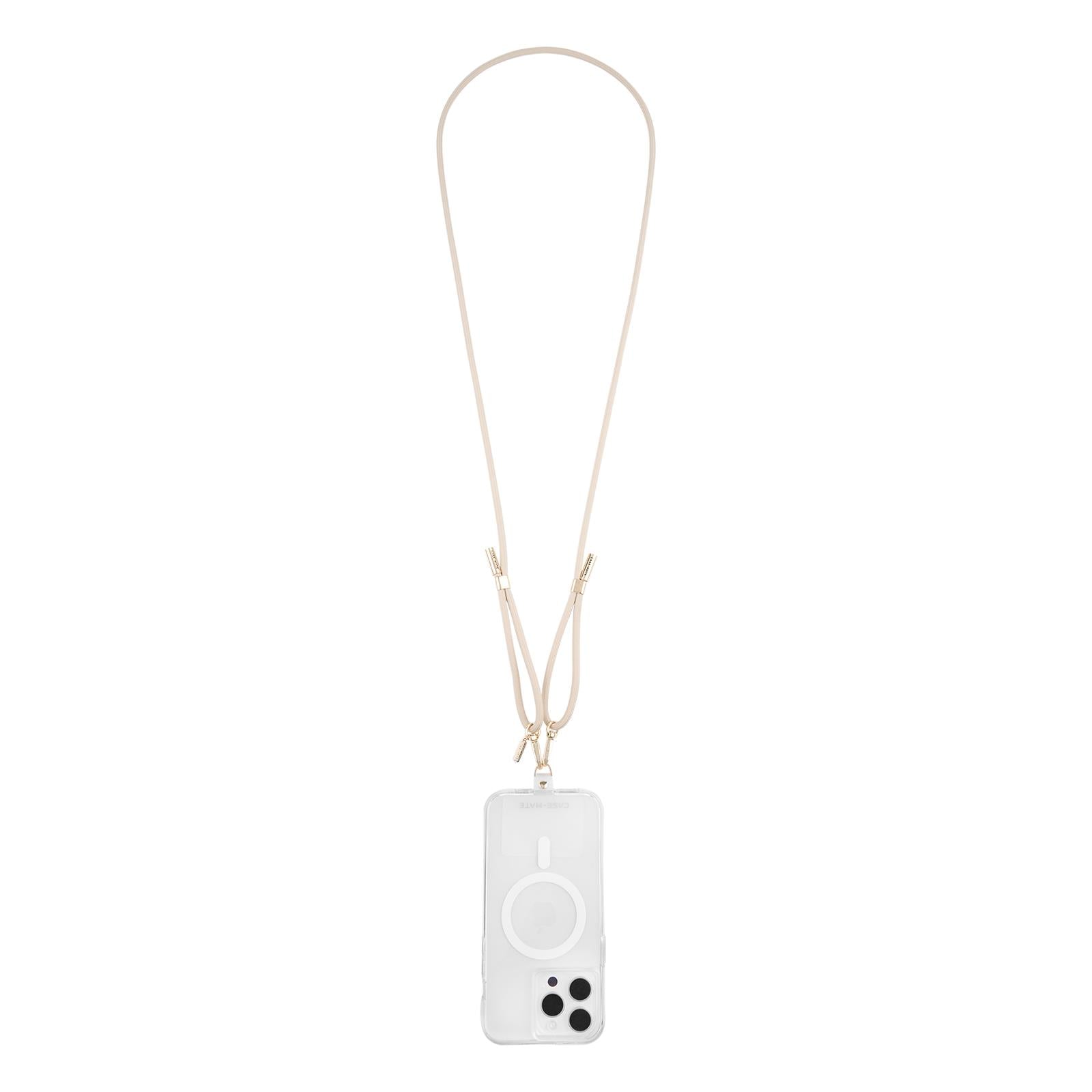 Case-Mate Crossbody Phone Strap (Taupe Rope)