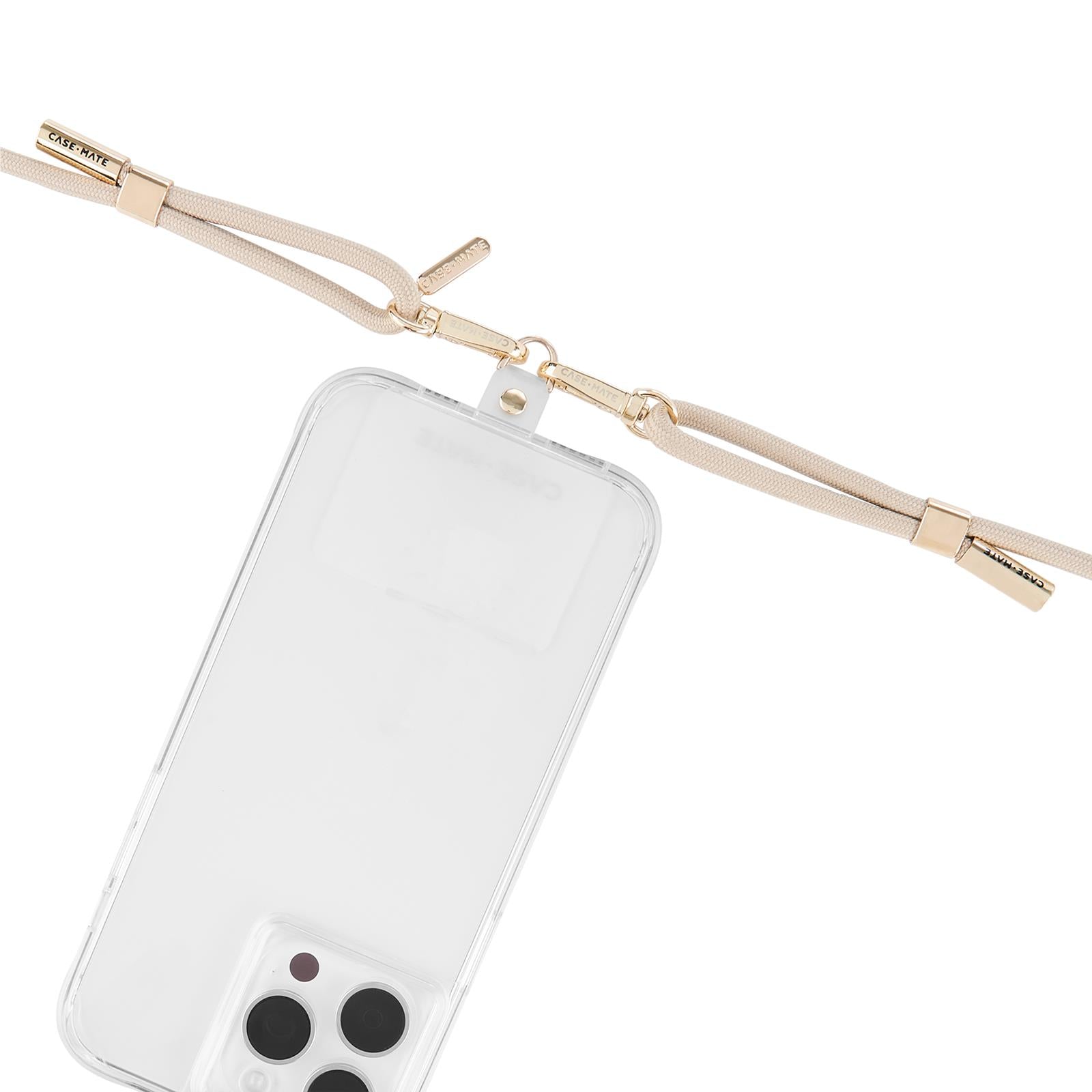 Case-Mate Crossbody Phone Strap (Taupe Rope)