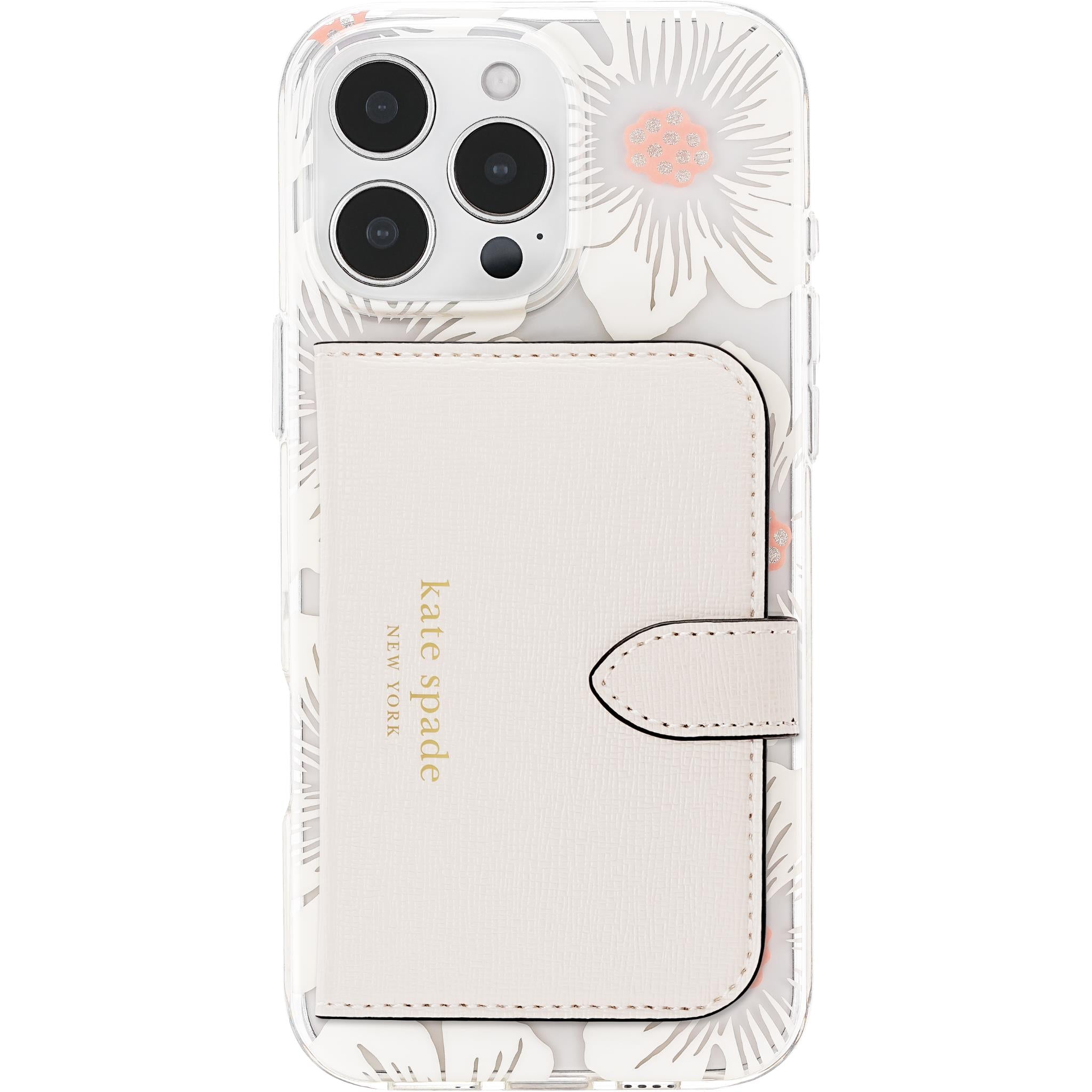 kate spade new york Morgan Magnetic Wallet (Cream)