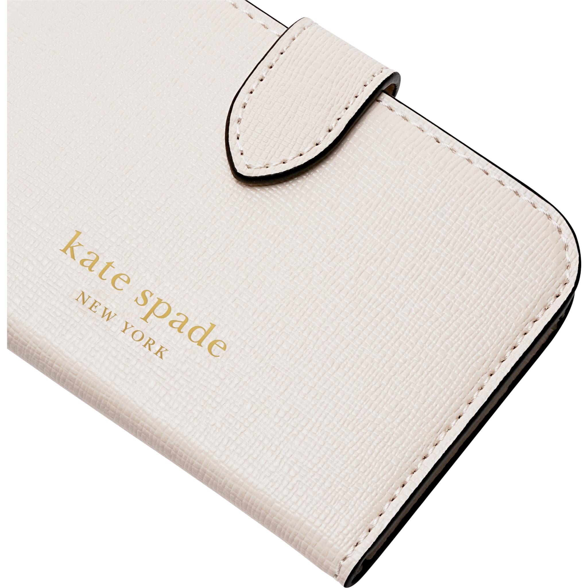 kate spade new york Morgan Magnetic Wallet (Cream)