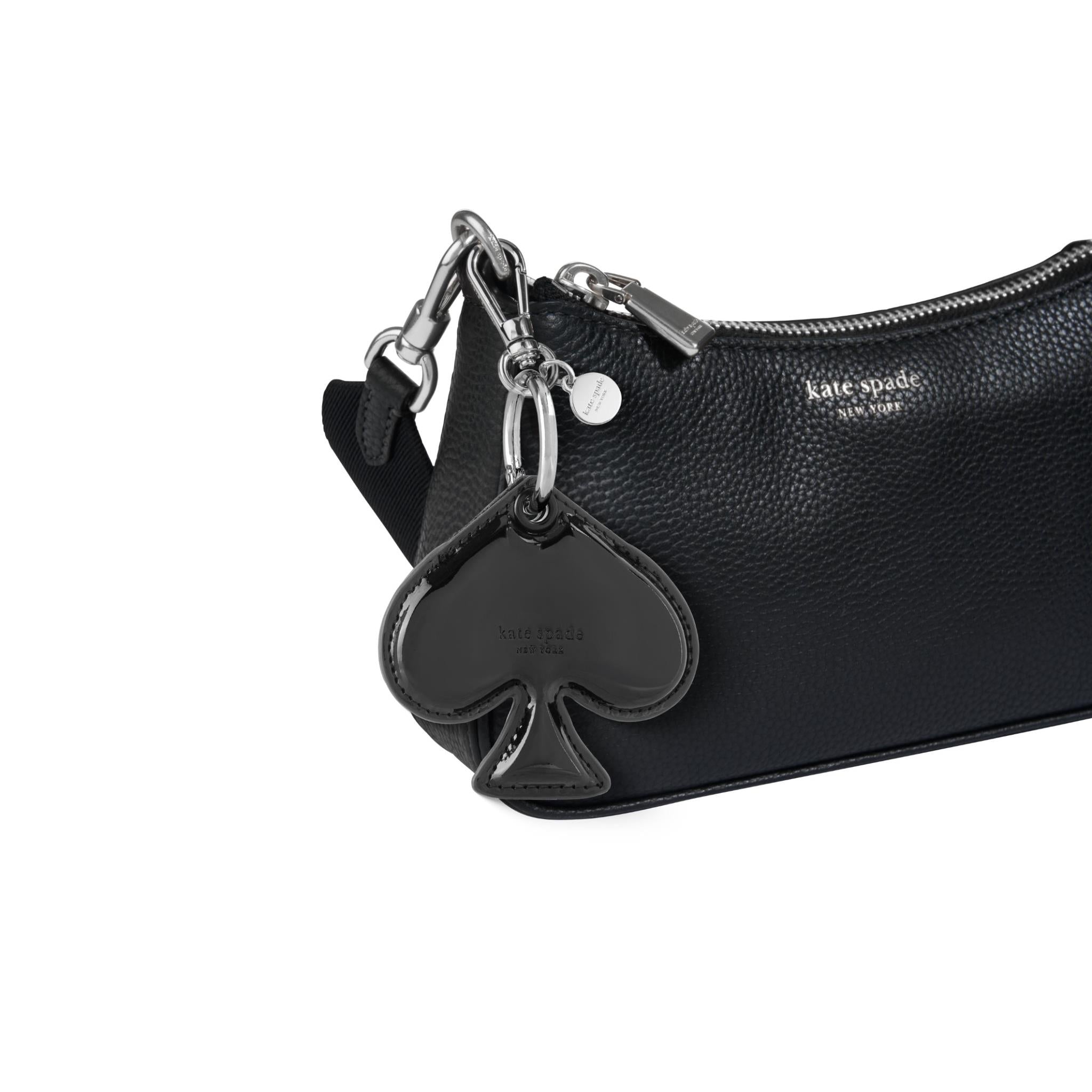 Kate Spade AirTag Charm Keychain (Spade)