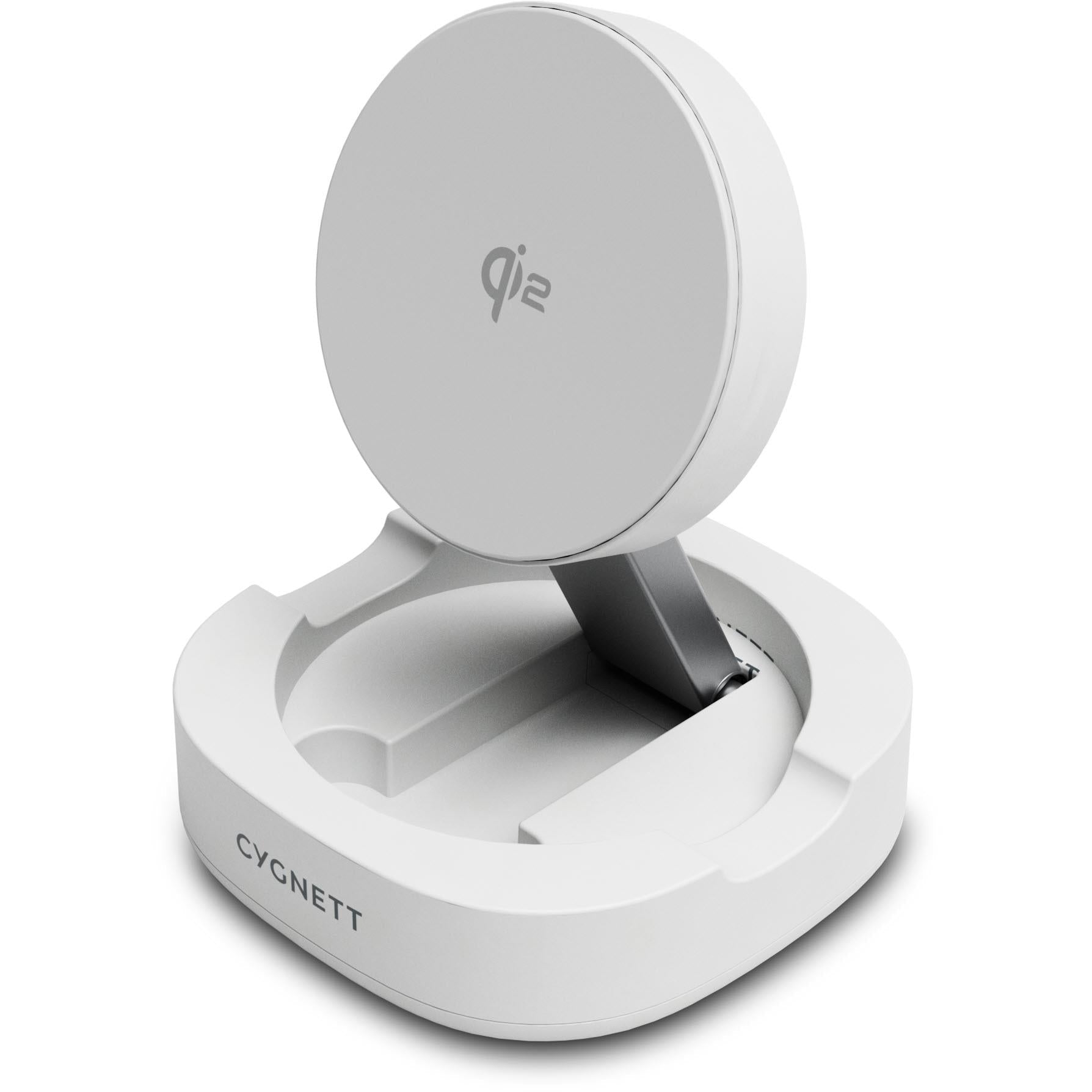 Cygnett ChargeBase Qi2.0 Single Wireless Charger (White)