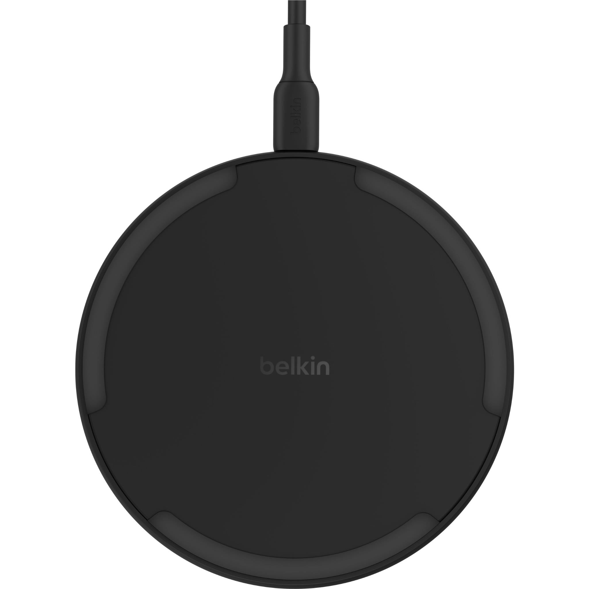 Belkin BoostCharge Wireless 15W Charging Pad with 20W Wall Charger (Black)