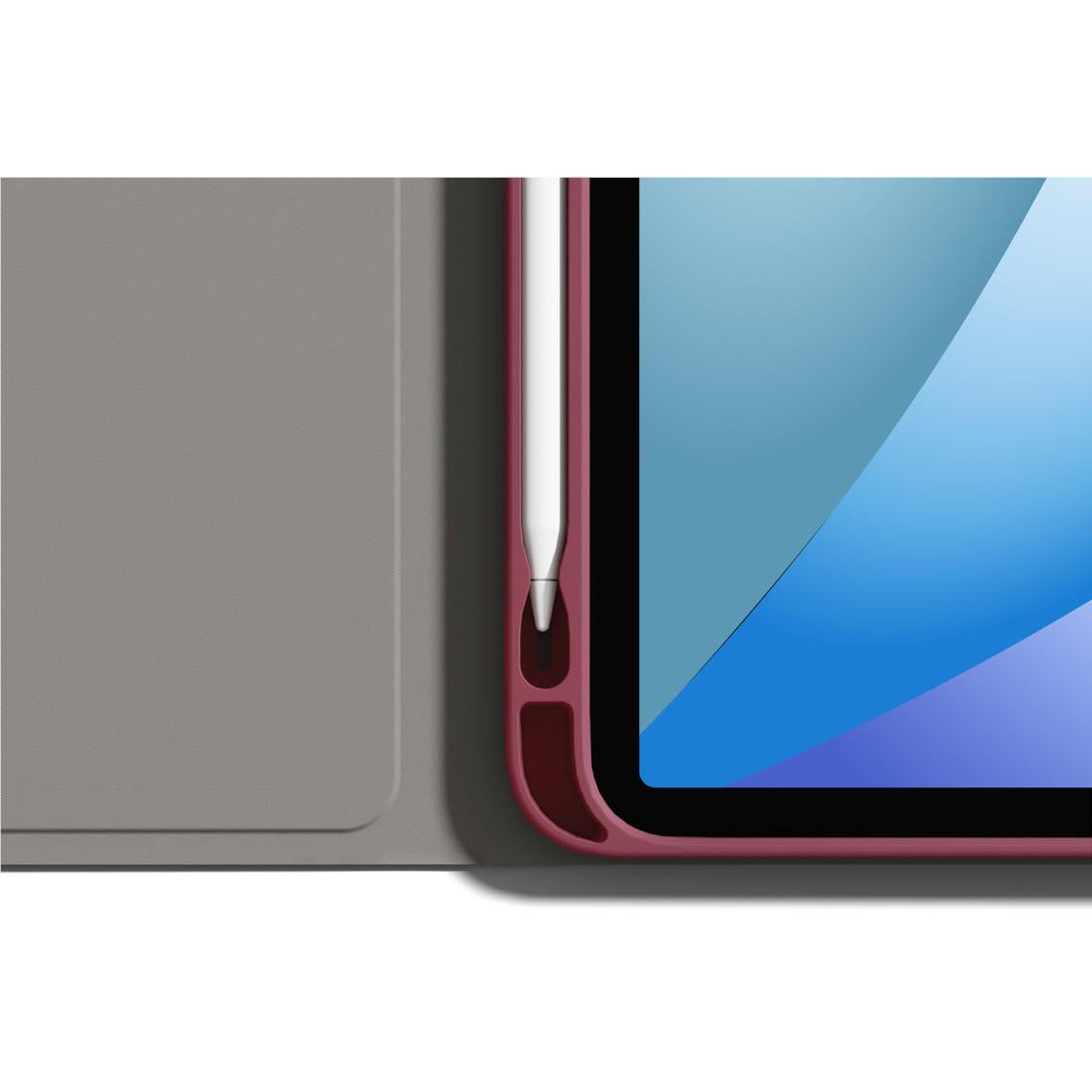 Cygnett Tekview Case for iPad Air M4-M3-M2 11 iPad Air 10.9 (Gen 4-5) iPad Pro 11 (Gen 1-4) (Cherry Rose)