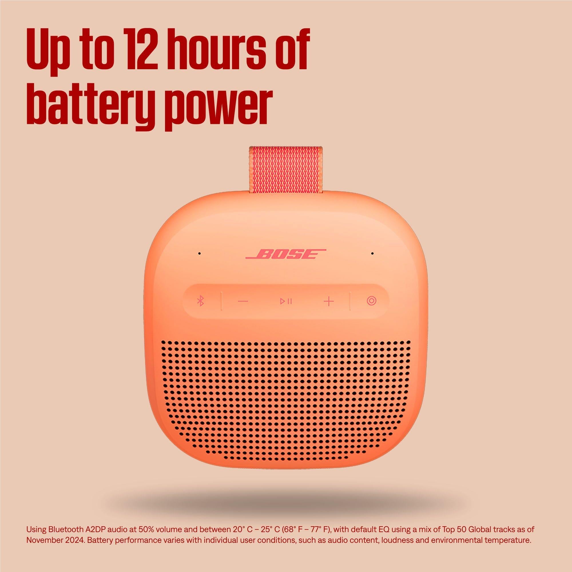 Bose SoundLink Micro Portable Speaker 2nd Gen (Sunset Peach)