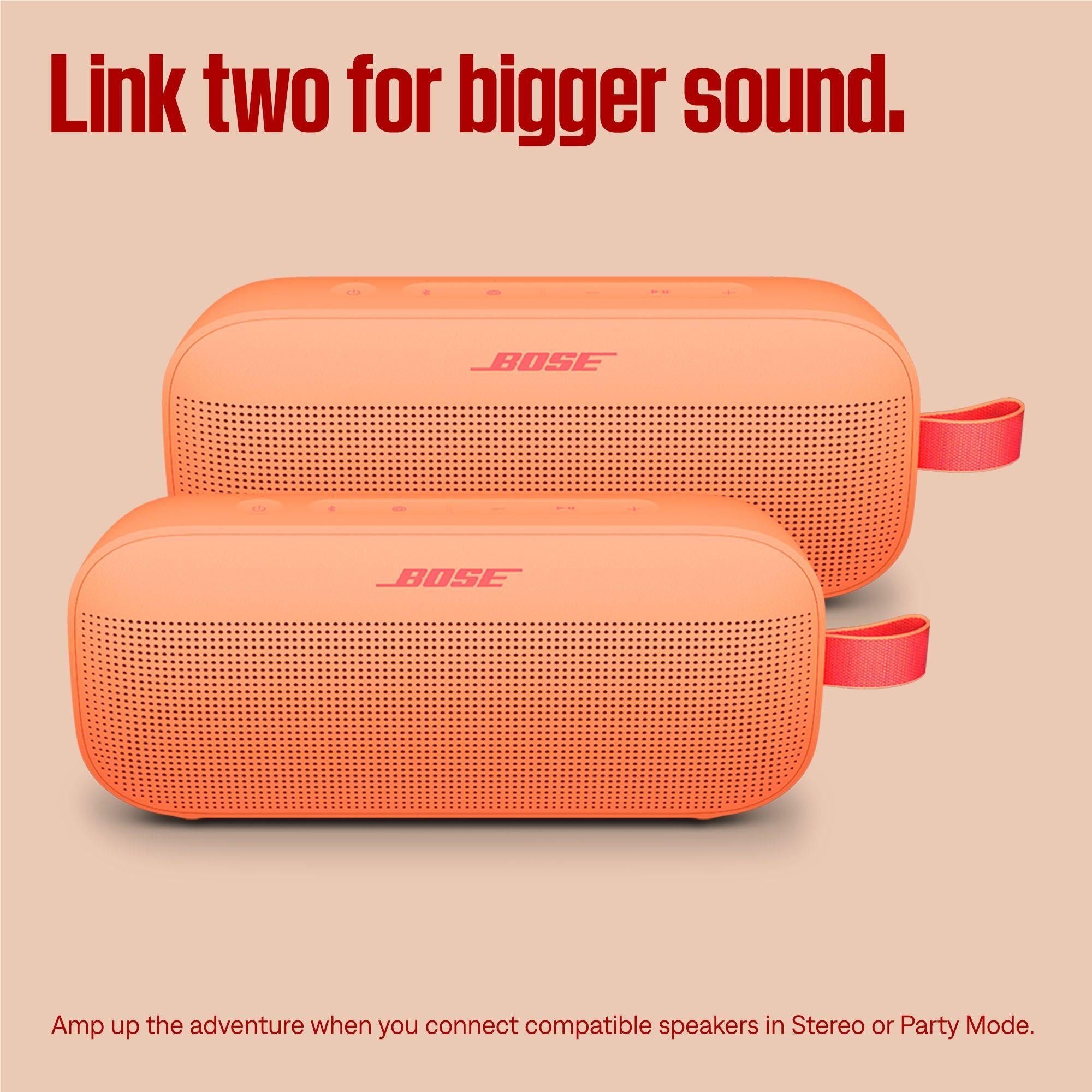 Bose SoundLink Flex Portable Speaker 2nd Gen (Sunset Peach)