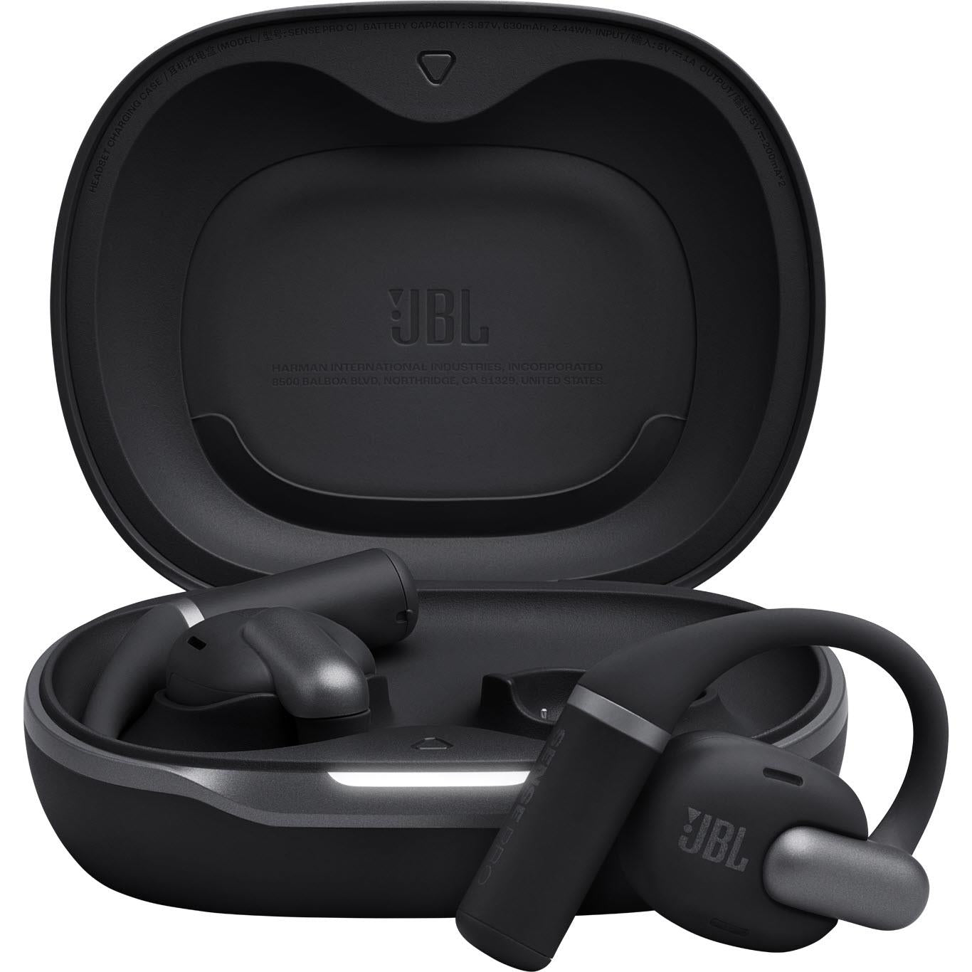 JBL Sense Pro Premium Open-Ear Headphones (Black)