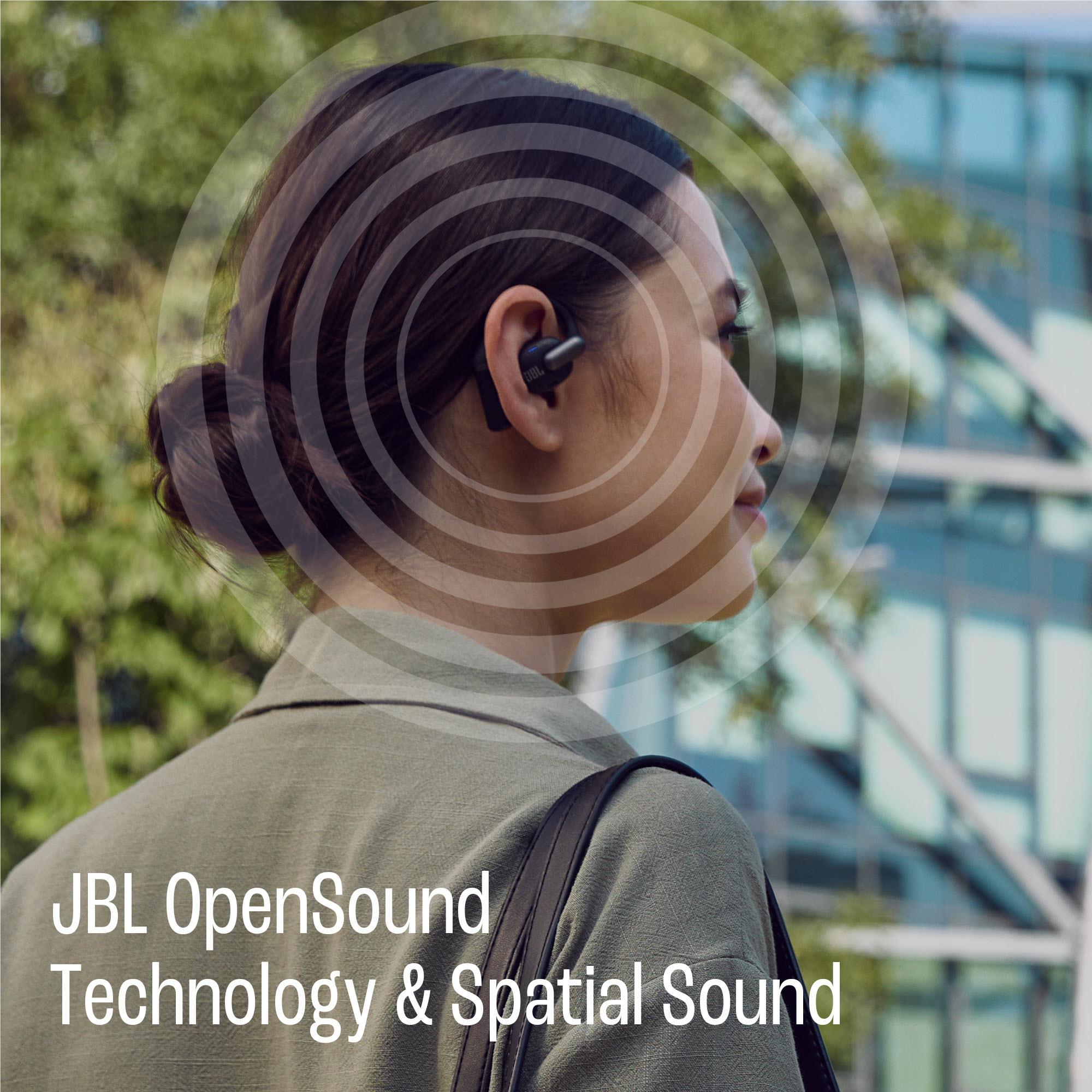 JBL Sense Pro Premium Open-Ear Headphones (Black)