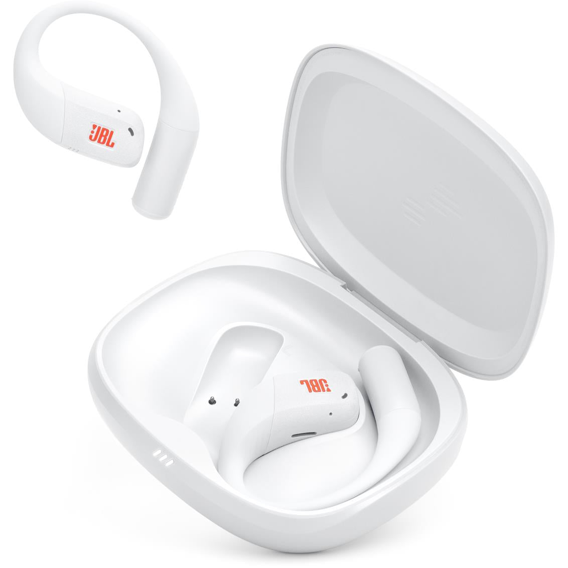 JBL Endurance Zone True Wireless Open-Ear Sports Headphones (White)