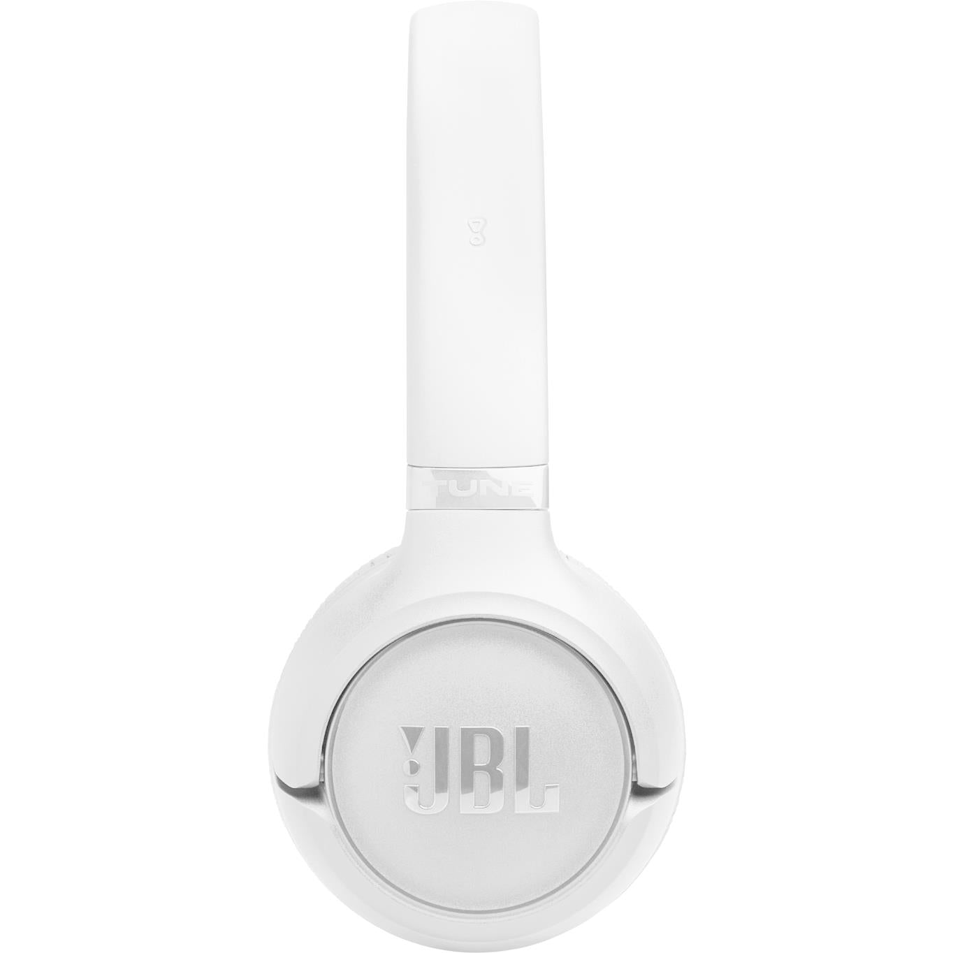 JBL Tune 530 Wired On-ear Headphones (White) [3.5mm]
