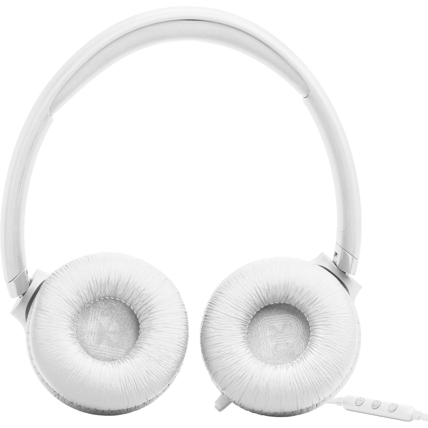 JBL Tune 530 Wired USB-C On-ear Headphones (White)