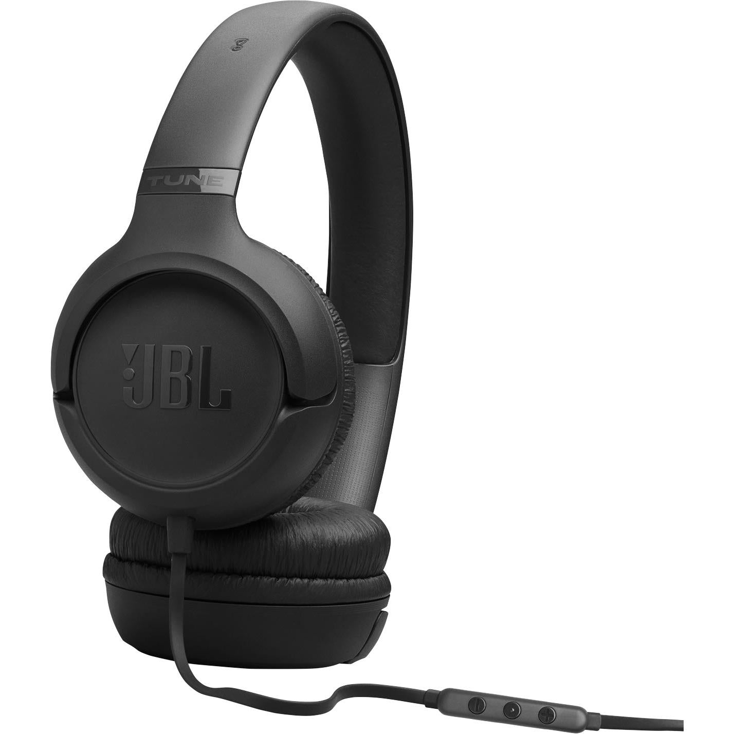 JBL Tune 530 Wired USB-C On-ear Headphones (Black)