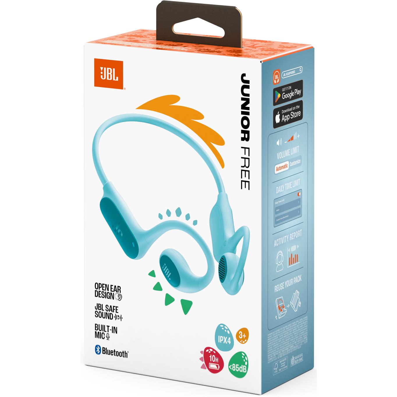 JBL Junior Free Open Ear Junior Headphones (Teal)