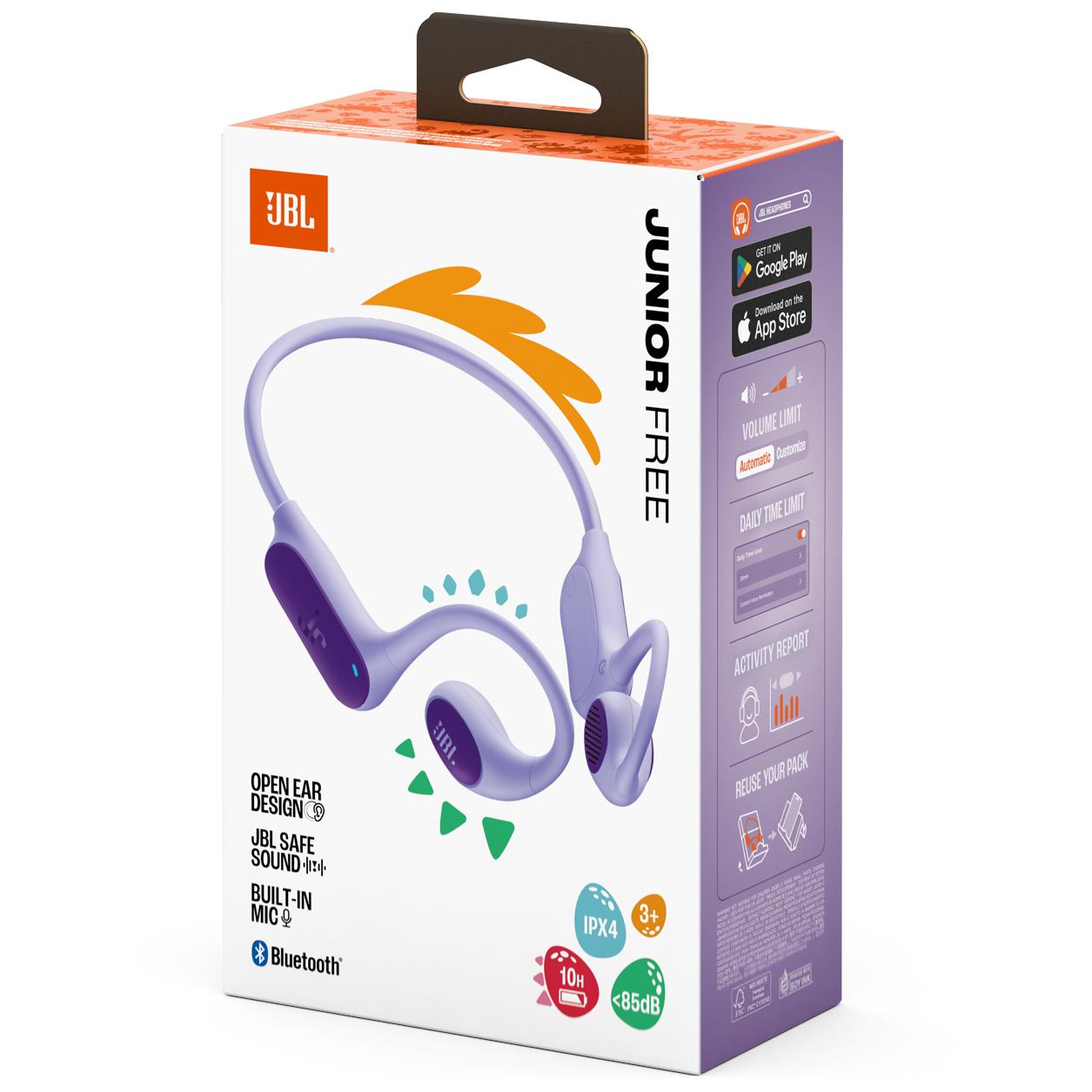 JBL Junior Free Open Ear Junior Headphones (Purple)