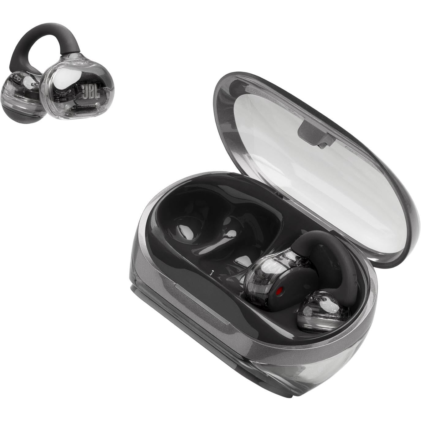 JBL SoundGear Clips TWS Open Ear Buds (Ghost Black)