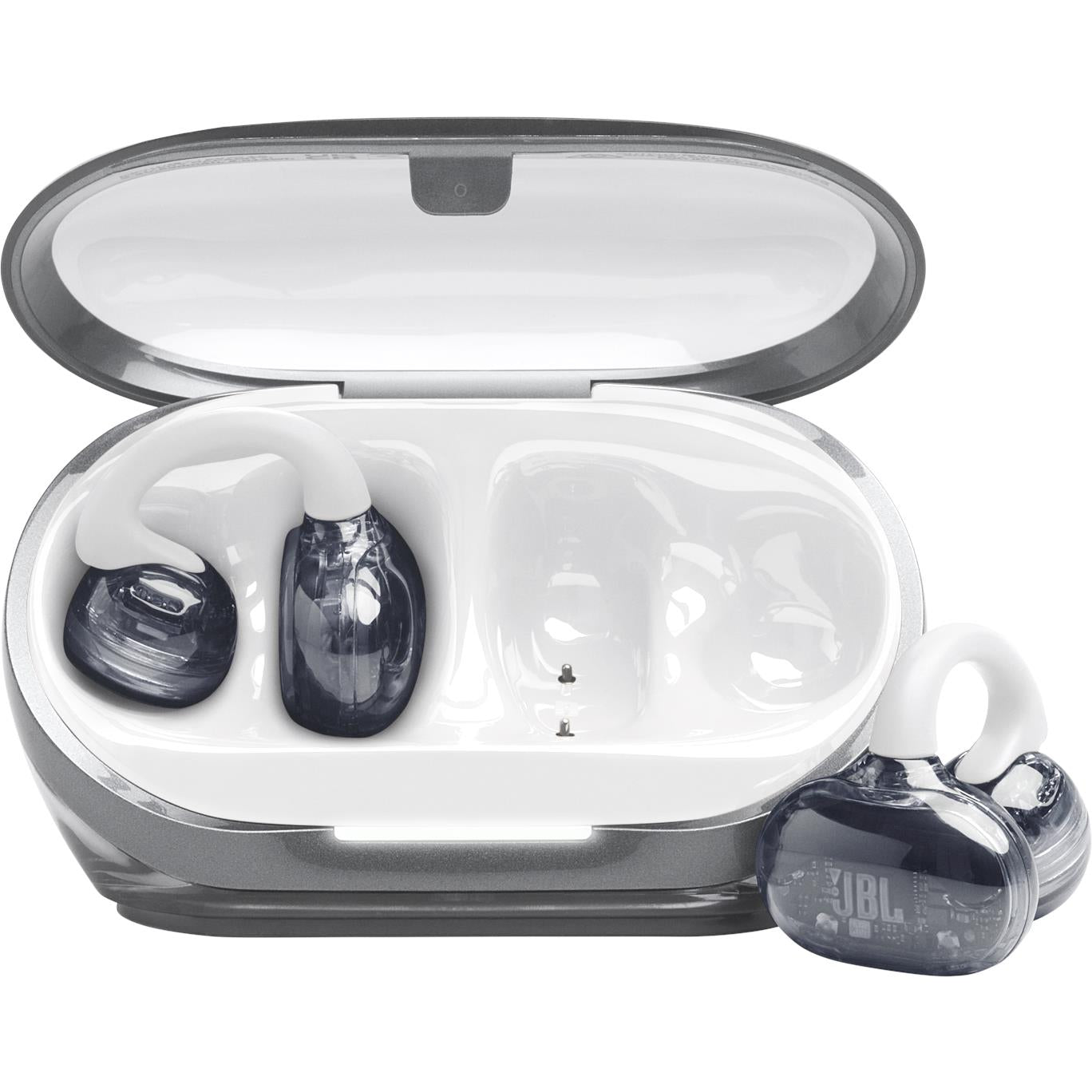 JBL SoundGear Clips TWS Open Ear Buds (Ghost White)