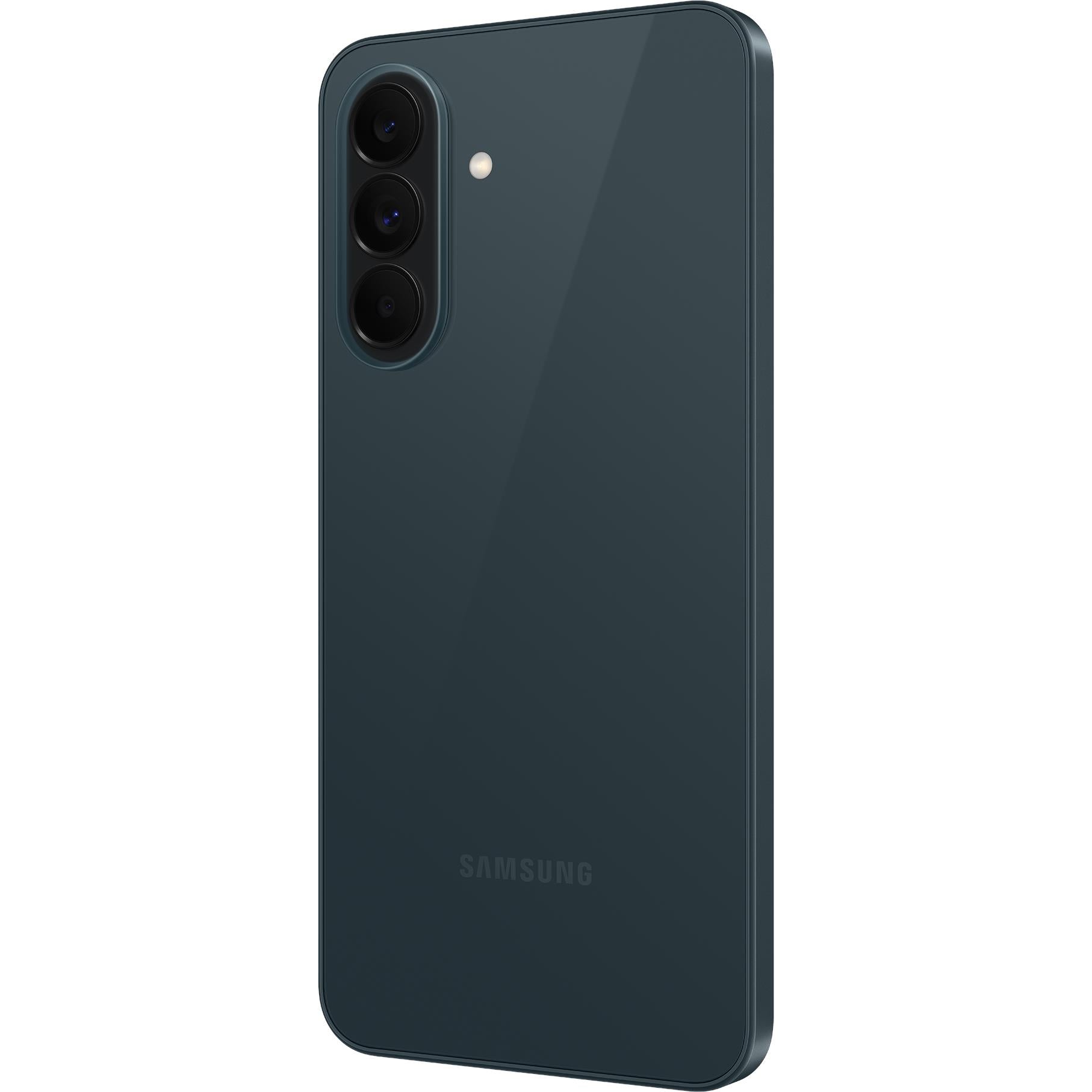 Samsung Galaxy A37 5G smartphone back angled view with triple camera module