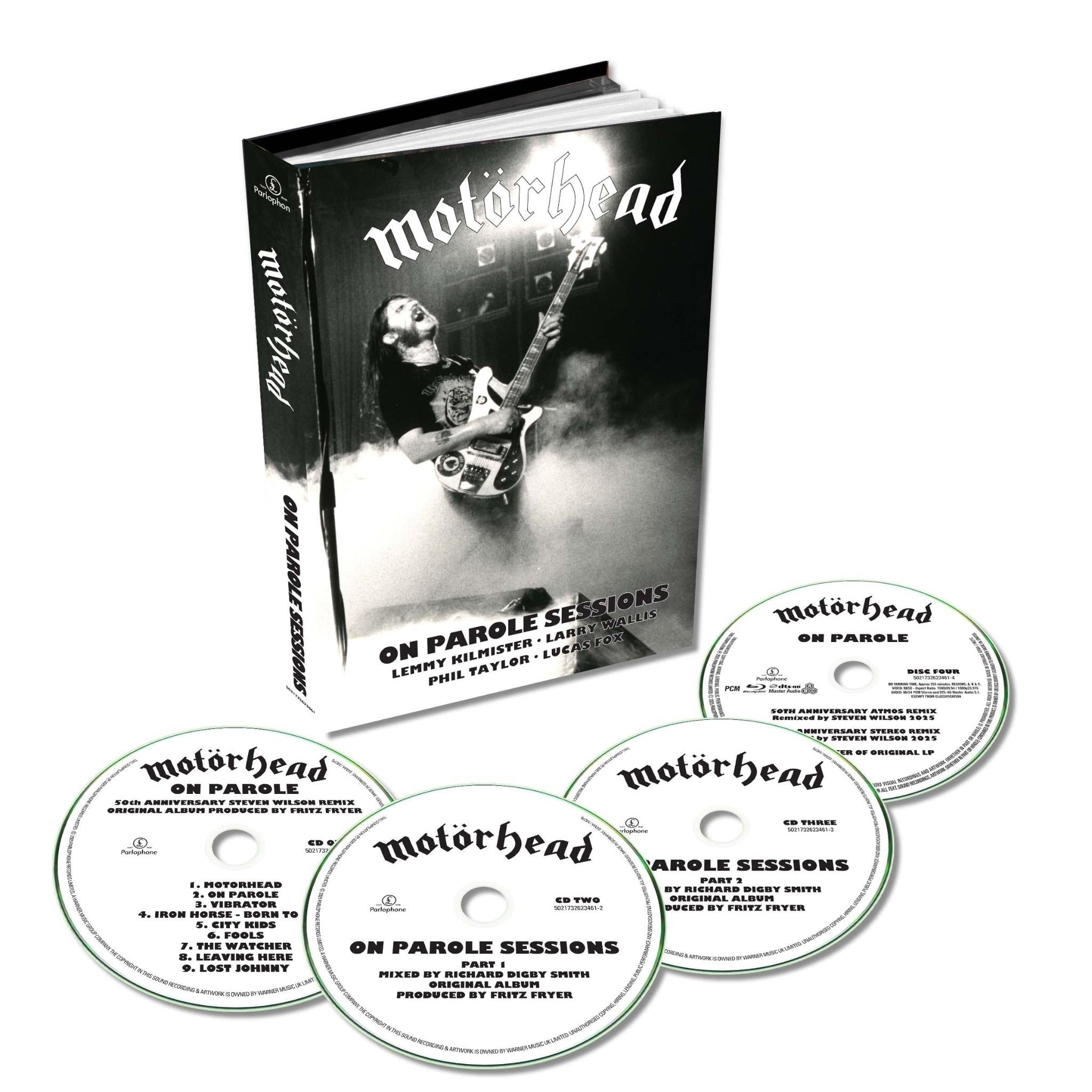 On Parole Sessions (Box Set), By: Motörhead