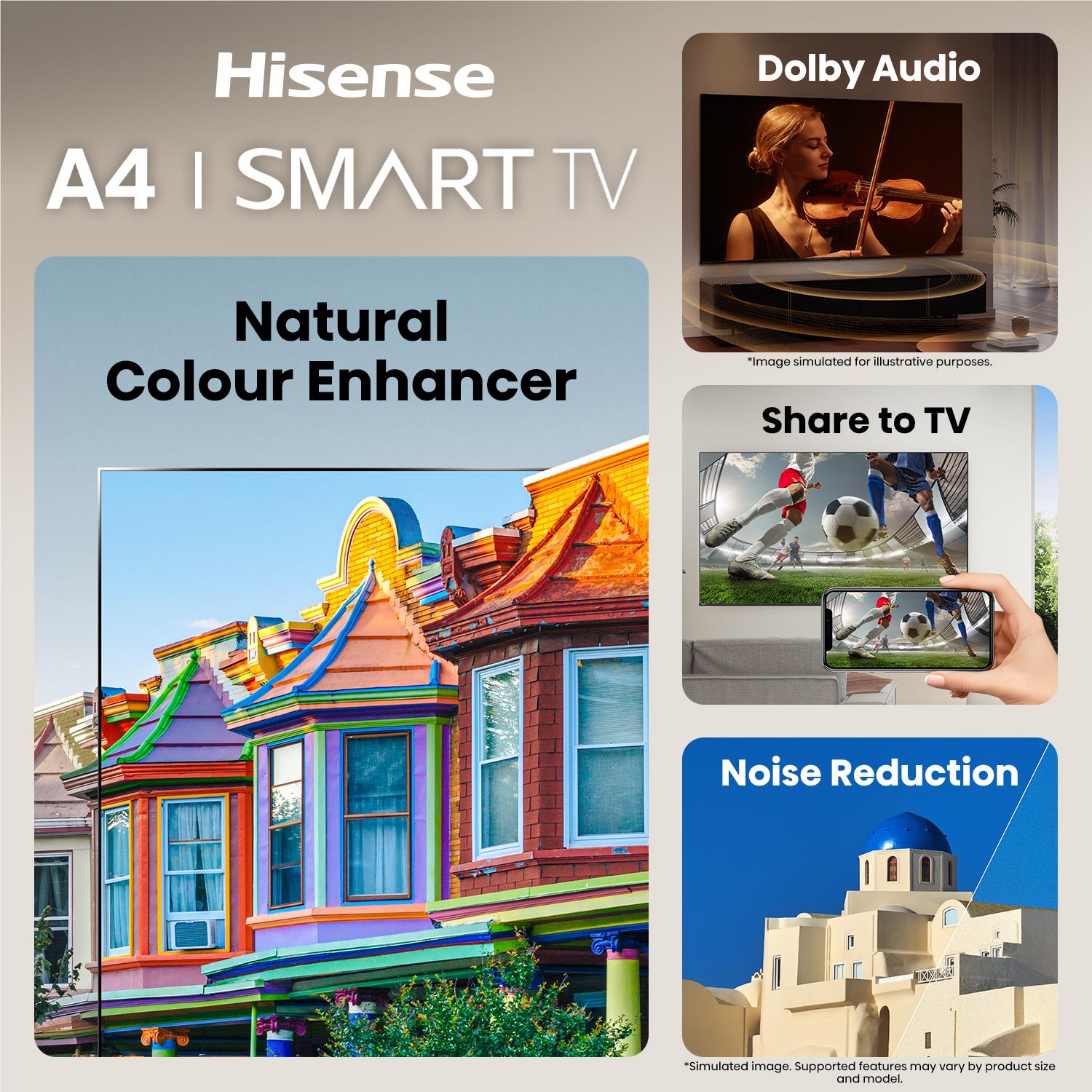 Hisense 40" A4SNZ Full HD Smart TV [2026]